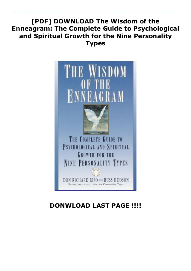 Wisdom Of The Enneagram Download digitaltree